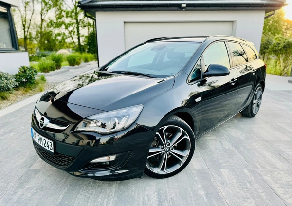 Opel Astra cena 27900 przebieg: 189000, rok produkcji 2013 z Wąsosz małe 742